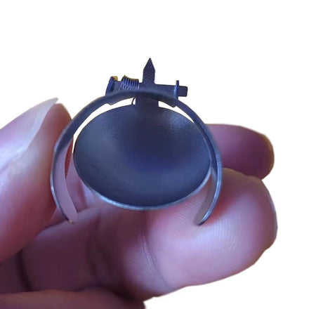 Wholesale Eco-Friendly Gold/Silver 2x2cm Rod Wax Metal Safety Candle Trimmer Ring Automatic Candle Extinguisher