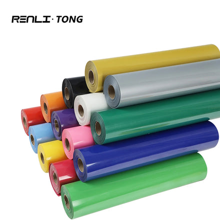 Renlitong Easyweed PVC Htv Heat Press Flex Iron on Heat Transfer Pvc Glossy Best Heat Transfer Vinyl for t Shirts Printing
