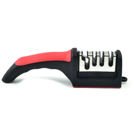 Tungsten Carbide 3 Stages 4 Stages Handheld Japanese Manual Professional Diamond Kitchen Knife Sharpener System for Knives