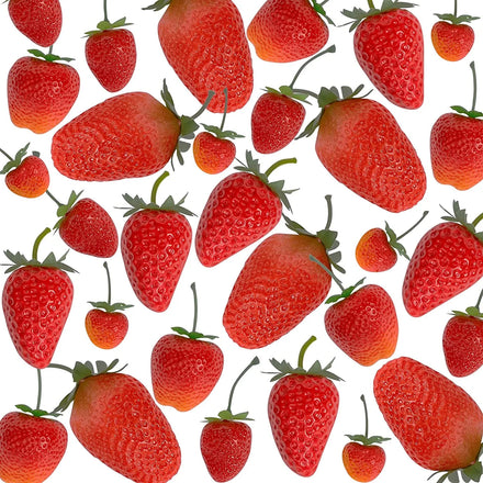 Other Farmhouse Home Kitchen Table Decor Lifelike Faux Realistic Simulated Artificial Strawberries Fruit Photography Props