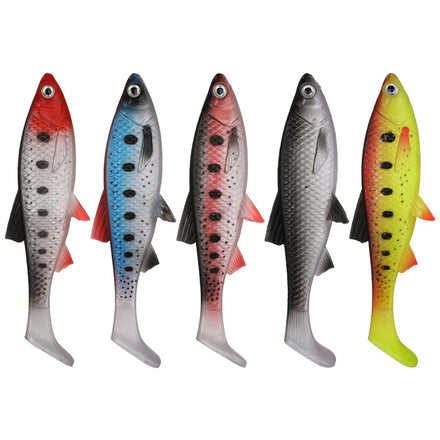 WEIHE 15.5cm 36g 5 Colors Artificial Soft Fish Lure Lifelike PVC Fishing Bait