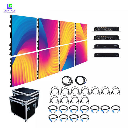 500x500mm Indoor Outdoor Capacitive Giant Stage Background Led Video Wall P2.9 P3.91 Seamless Splicing Rental LED Display Screen