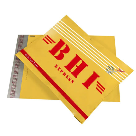 RONGWEN Custom LOGO ECO Matte Padded 10x13CM Packaging PE Rigid Black Mailer Bag For Clothes