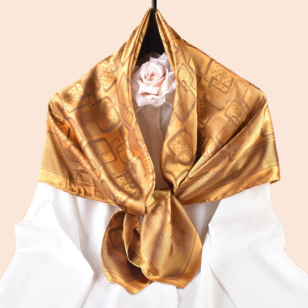 Factory 90*90 Jacquard Bohemian Ethnic Style Oversize square Shawl Scarf for Women Muslim Headscarf Turban Bandanas Malaysia