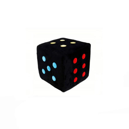 Embroidery Pattern Crystal Super Soft Cloth Dice Plush Toys Dog Interactive Can Be Added Logo Wholesale