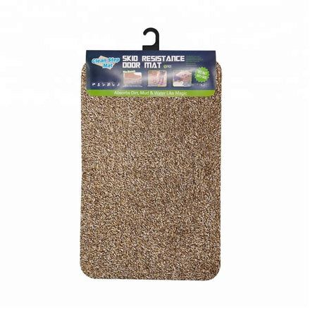 100% Cotton Microfiber Door and Bath Mat Non-Slip Thick Washable Factory Production for Office and Bathroom Areas