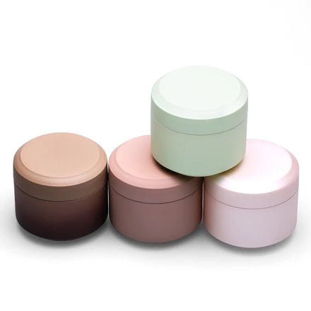 5g 10g 15g 30g 50g Matte Classic UV Gel Container Double Wall PP Plastic Cosmetic Cream Jar With Lid