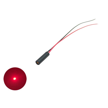 Compact Mini D4.5mm 635nm 0.5mw 1mw 5mW Low Power Glass Lens High-Accuracy Red Dot Laser Module Industrial Grade