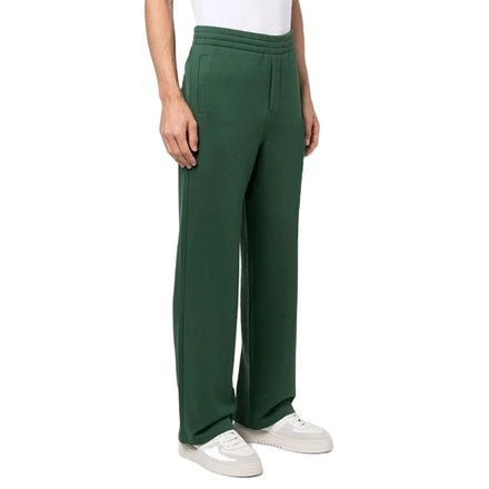 Custom Women Casual Elastic Waistband Straight Flare Track Pants 100% Cotton High Quality Flared Jogger Sports Trousers