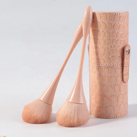 Cheap Pink Single Makeup Brush Women Soft Synthetic Hair Beauty Cosmetic Kit Powder Makeup Blush Brush