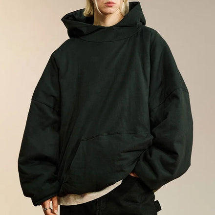 2024 Winter New Design Hooded Sweatshirt High Quality Fleece Sportswear Oversized Hoodie