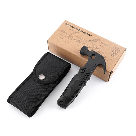 Camping Survival Accessories 9-1 Screwdriver Pliers Bottle Key Saw Knife Nail Hammer Multi-Tools Multitool Hammer