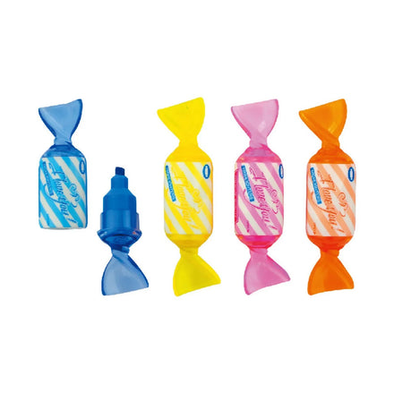 2024 Promotion Highlighters Marker Custom Kawaii Graffiti Pens Candy Highlighter Markers Fluorescence Pen