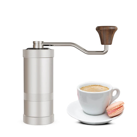 Molino De Granos De Cafe Portable Coffee Maker Portable Steel Burr Manual Coffee Bean Grinder Aluminum Alloy Coffee Grinder