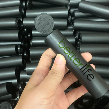Colorful PE Plastic Tubes Childproof Packaging Easy Open End Hot Stamping Candy Bottles 98mm/116mm/110mm/120mm 30/60 Dram