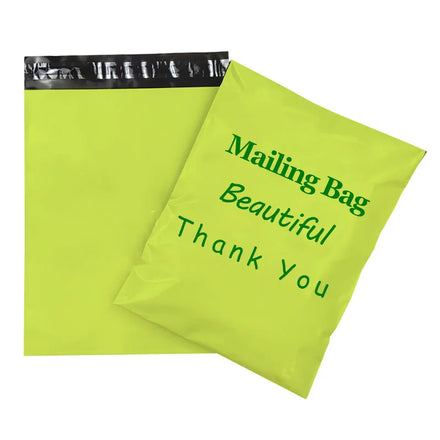 RONGWEN Custom ECO Friendly Biodegradable Cute Large Christmas Poly Mailer Bag Custom Logo For Clothing