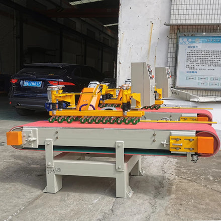 Baotao Best Sale Automatic 45 Degree Ceramic Tile Edge Milling Cutting Stone Edge Squaring Chamfering Machine with Engine Motor