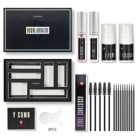 Private Label Lamination Des Sourcils Vacuum Pump Bottle Lash Brow Lift Perm Set Brow Perming Solution Eye Brow Lift Kit