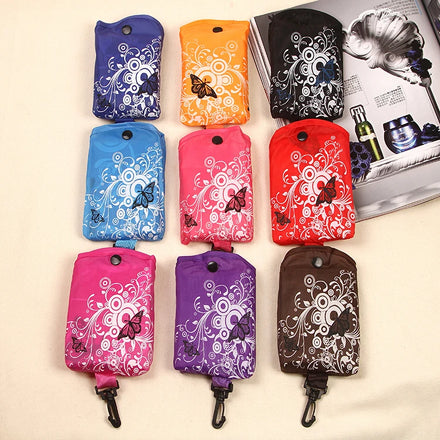 Large Capacity Custom Polyester Shopping Bag New Eco-friendly Reusable Folding Style