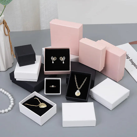 Tongxing Luxury Velvet Square Shape Durable Eco-friendly Jewelry Necklace Ring Custom Logo Gift Paper Packaging Box