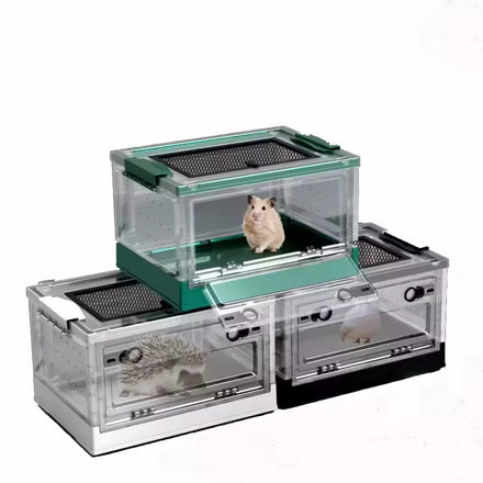 Wholesale Chicken Breeding Box Incubator Hamster Cage Foldable Pet Cage African Mini Hedgehog Box