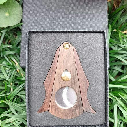 Hot Sale Utensil OEM LOGO Cigar Scissor Cigar Accessories Wholesale Wooden Custom Cigar Cutter