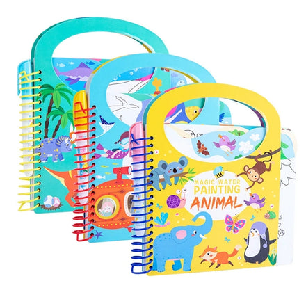 QINGTANG CRAFTS Reusable Drawing Book Magic Coloring Water Book