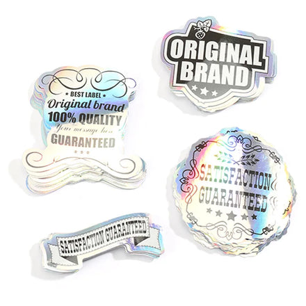 Vograce Cheap Custom Die Cut Sticker 50Pcs Gift Label Stickers Handmade Vintage Vinyl Anime Sticker