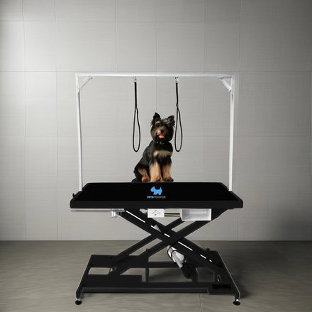 Petsproofing Customized Professional Portable Stainless Steel Folding Adjustable Pet Dog Grooming Table