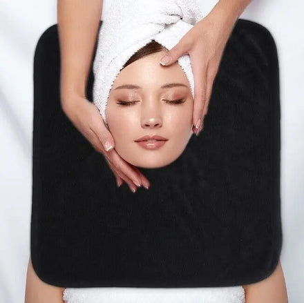 Wholesale Custom Logo Soft Salon Beauty Spa Facial Towel Microfibre U Shape Face Facial Spa Towel