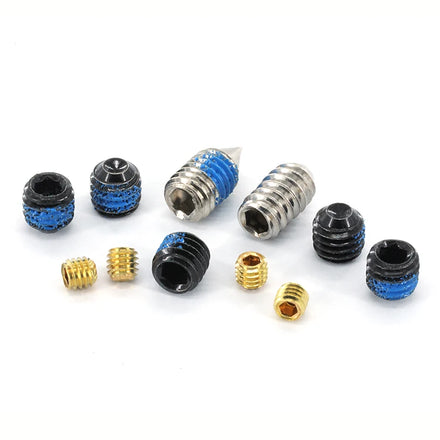 Screw Fastener Black Nylock Hexagon Set Screw Cup Point Stainless Steel/ Brass M1.7 M2 M4 M5 M6 Torx With Pin Grub