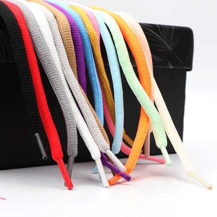 Fashion Good Quality Half Round Sports Shoe Lace Wholesale Custom Oval AF Shoelaces