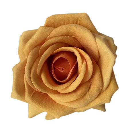 Multicolor Flower Heads Deco Flower Artificial Flannelette Rose Head