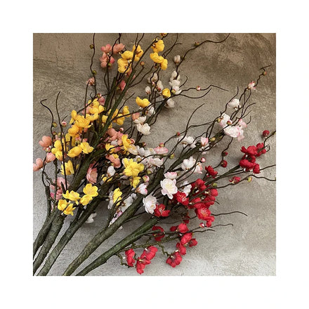 Wedding Decoration Valentine Big Artificial Flowers Wintersweet Tree