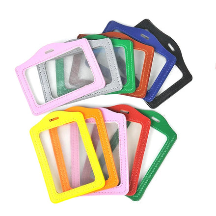 Cheap Manufacturers Wholesale Pu Leather Student Nurse Work Job Card ID Card Badge Holder