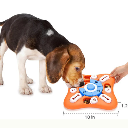 Custom Luxury Indestructible Squeaky Entertaining Interactive Smart Puzzle Game Increase IQ Pet Dog Toys for Puppies