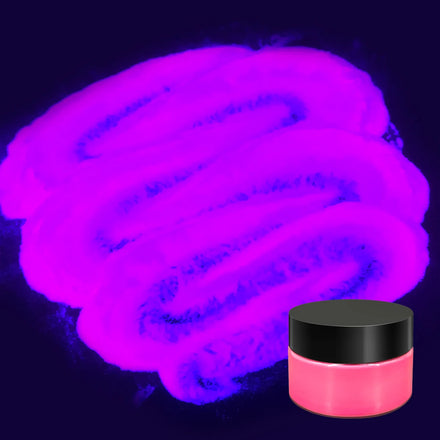 Long Acting Glow in the Dark Powder & Pigment Polyester Material KC YG02 for Diwali Valentine's Day & Graduation