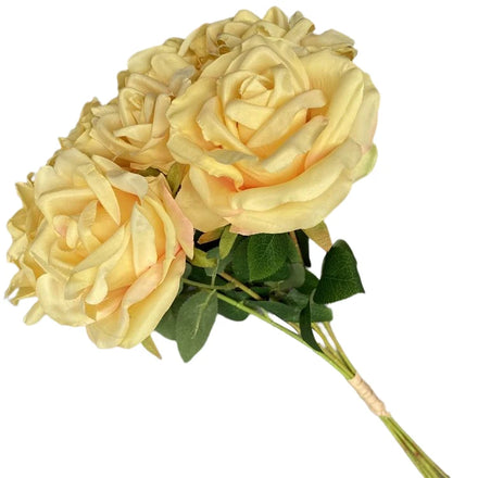 Factory Direct Flowers Artificial Wall 7 Heads Flame Letter for Home Wedding