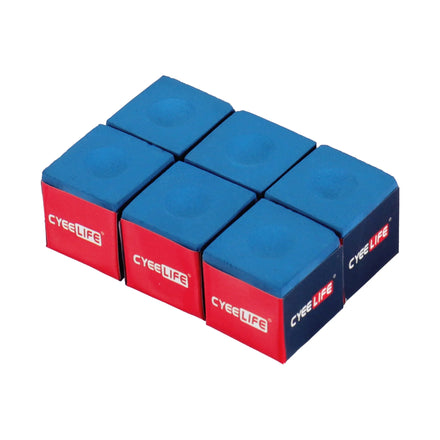 CyeeLife 6pcs Billiard Chalk Snooker/Pool /Table Billiards Accessories