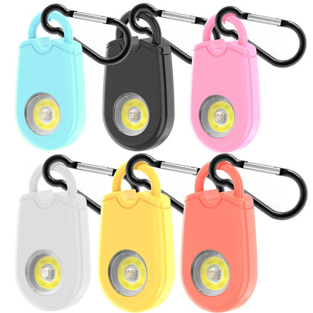 Safety Emergency Sound Alarm Self Defense Keychain Sound Alert Devices Personal Alarm with Bright Led Light