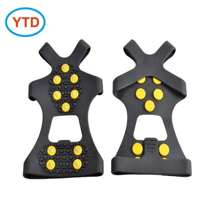 YTD 10 Stud Rubber Over Shoe Men Ice Grips