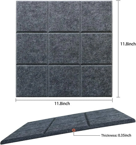 Wholesale Price Wall Decoration Bulletin Boards Square Felt Pin Board Felt Notice Board for Office Home Felt Wall Tiles