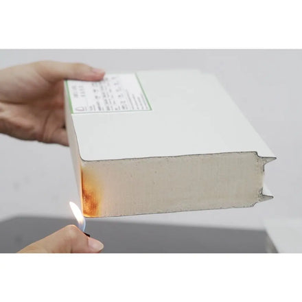 Factory Direct Supply Puf Exterior Metal Wall Panels Pu Thermal Insulation Decoration Sandwich Panel for Cold Storage Warehouse