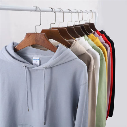 Wholesale New Super Soft Fleece 400GSM Thick Unisex Pullover Hoodie