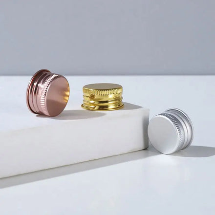 In Stock Available 20mm 24mm 28 410 Screw Cap Aluminium Lids for Small Tubular Vials