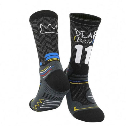 Mid-Tube Manufacturers Branded Dropship in Bulk Men Top Quality Wholesale Basketball Team Elite Socks Sport Socks for Badminton