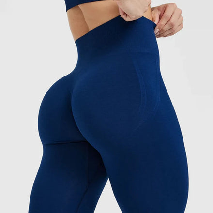 New Arrivals High Waist Gym Leggings Custom logo Seamless Push up Leggings for Women
