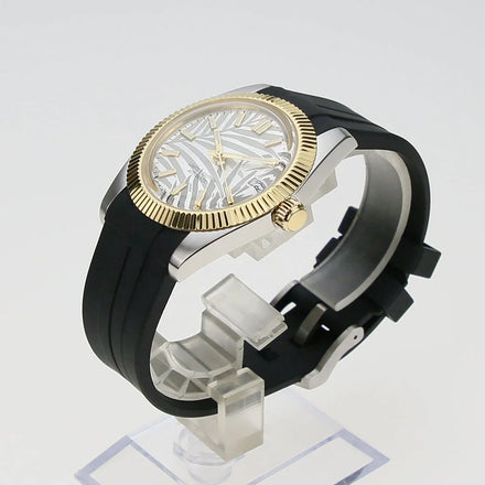 316L Stainless Steel Top Quality 38mm Slim With Top Hat Glass Screw Replaceable Bezel Fit NH34 NH35 NH36 Watch Case