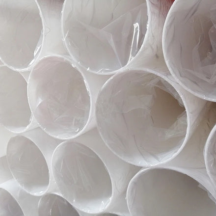 Wholesale Diameter 110mm 120mm 130mm 140mm 150mm Milky White Color Pmma Cylinder Pipe Perspex Plastic Acrylic Round Tube