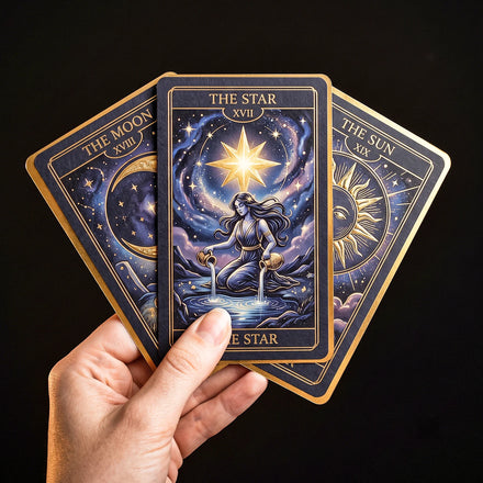 High Precision Tarot Card Deck Printing Rainbow Foil Border Oracle Card Manufacturing Specialty Spot UV Finish